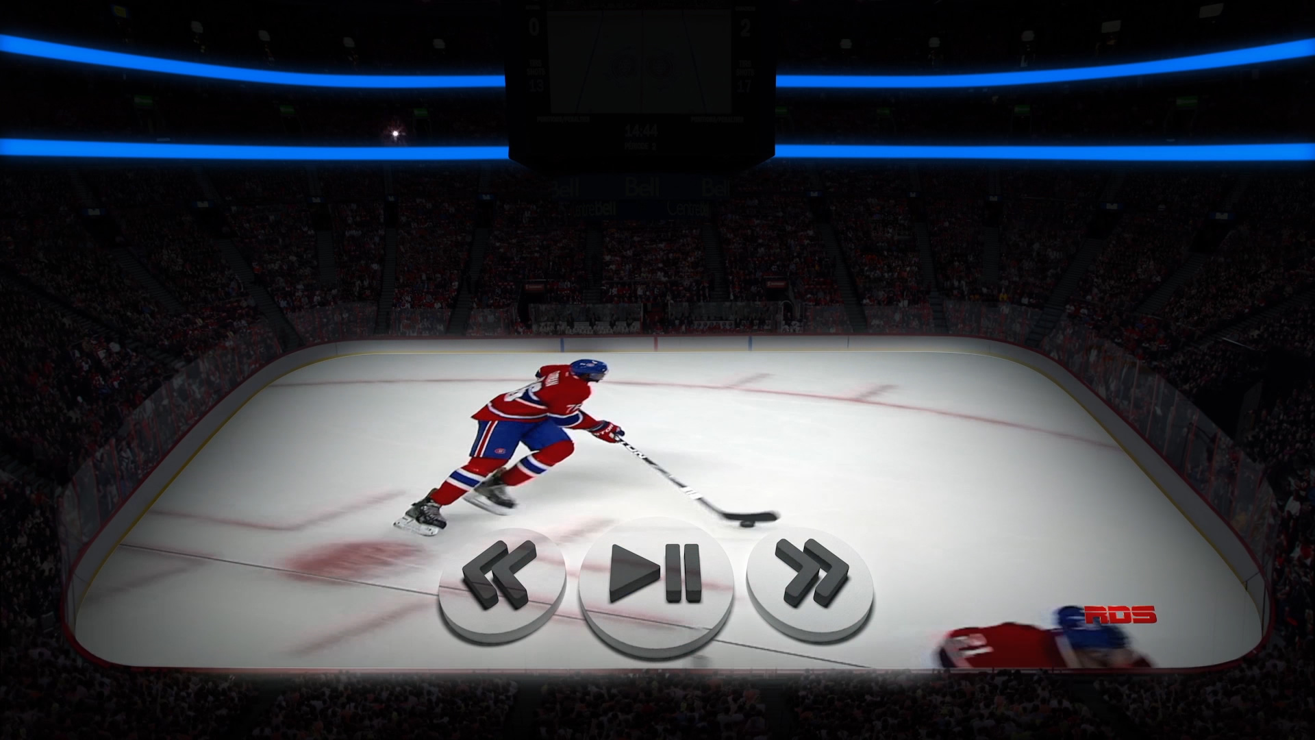 Bell Fibe Hockey Fly Studio